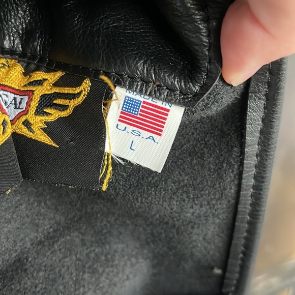 Universal Riders Leather Chaps Size Large - Picture 4 of 6